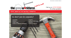 Desktop Screenshot of greyworkforce.co.uk
